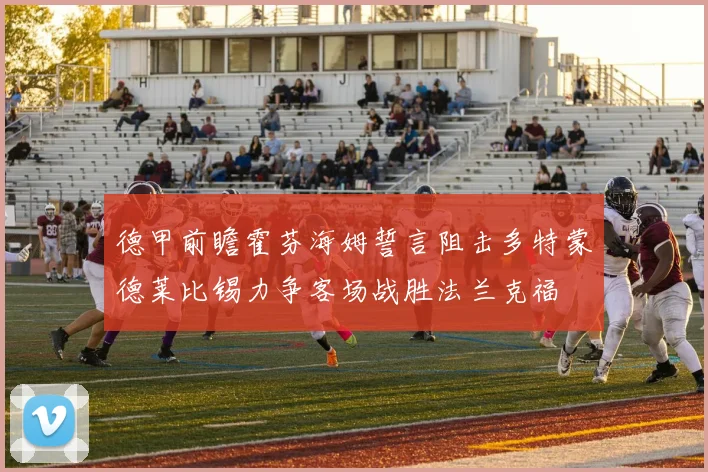 德甲前瞻霍芬海姆誓言阻击多特蒙德莱比锡力争客场战胜法兰克福